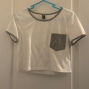 shein small white shirt